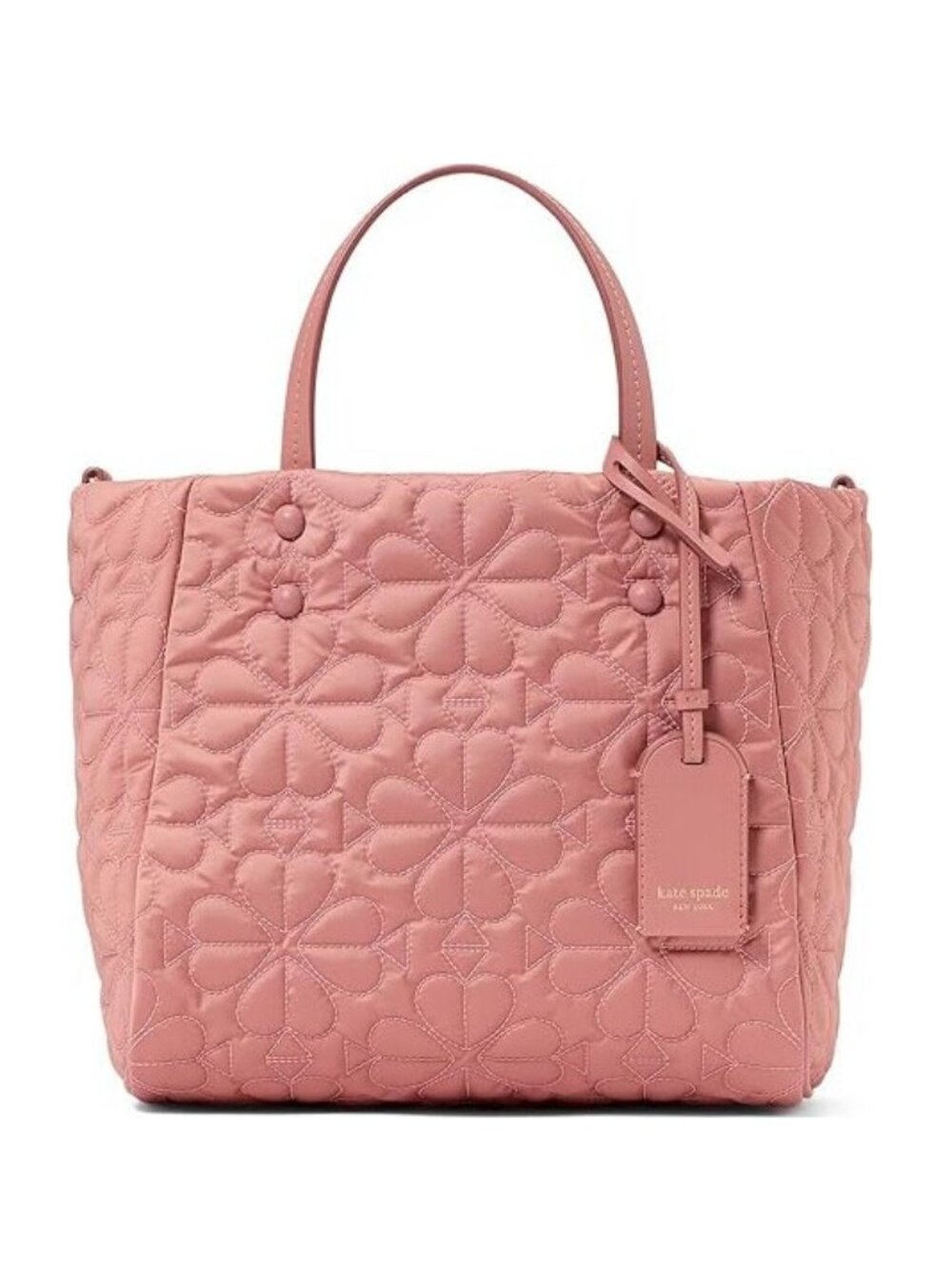 Kate Spade Tilly Quilted Small Tote Bag Cosmetic Pink